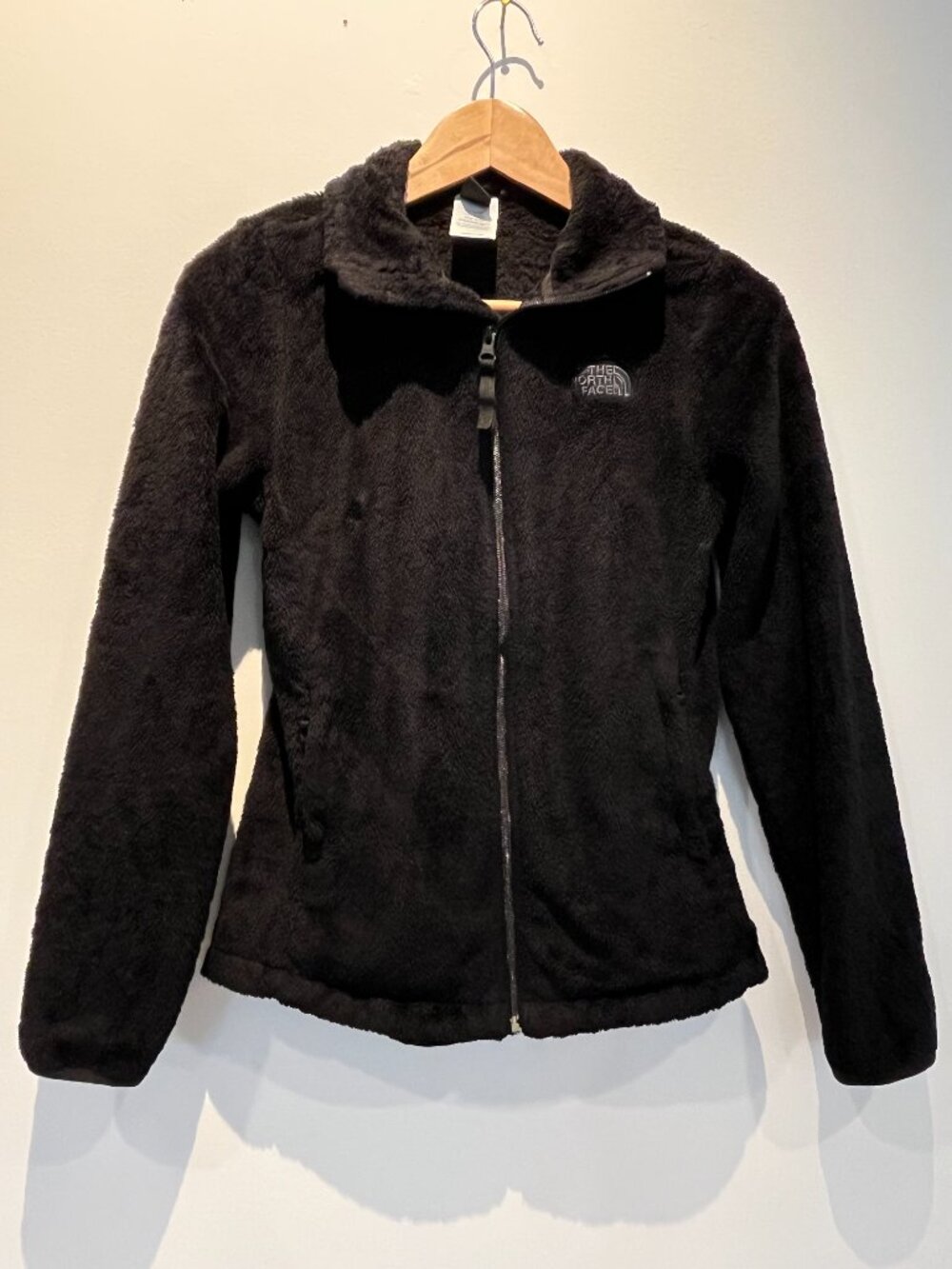 North Face Osito Fleece Jacket zip front warm womens XS
